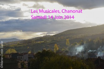 LES MUSICALES à Chanonat (63)