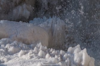 La magie de la cascade de glace